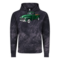 Western Green Truck Right 34 View Vintage Hoodie | Teevron