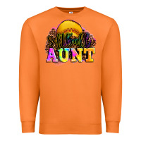 Carrot softball aunt Premium Sweatshirt - LillyAllenDesigns