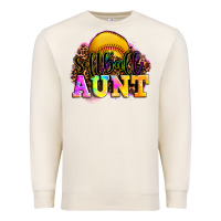 Sandshell softball aunt Premium Sweatshirt - LillyAllenDesigns