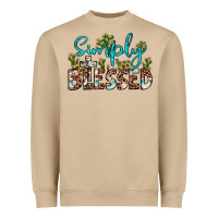 Mushroom simply blessed Heavyweight Sweatshirt - JahusDesignShop