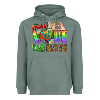 Sage More Love Less Hate LGBTQ Heavyweight Hoodie - BundleAndBundleShop