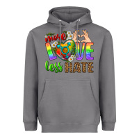 Storm More Love Less Hate LGBTQ Heavyweight Hoodie - BundleAndBundleShop