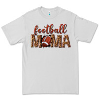 Dove Grey football mama Premium Tee - texasbilliewilder
