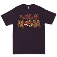 Plum football mama Premium Tee - texasbilliewilder