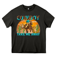 Asphalt cowboy take me away Heavy Core Tee - texasbilliewilder