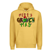 Antique Gold Merry Grinch Mas Premium Hoodie - Bettercallsaul