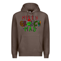 Coffee Merry Grinch Mas Premium Hoodie - Bettercallsaul