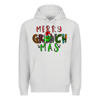 Dove Grey Merry Grinch Mas Premium Hoodie - Bettercallsaul