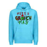 Ocean Blue Merry Grinch Mas Premium Hoodie - Bettercallsaul