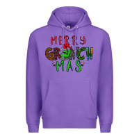 Purple Merry Grinch Mas Premium Hoodie - Bettercallsaul
