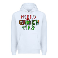 White Merry Grinch Mas Premium Hoodie - Bettercallsaul
