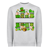 Heather Grey personalized st. patrick's day pencils Heavyweight Sweatshirt - Artiststas