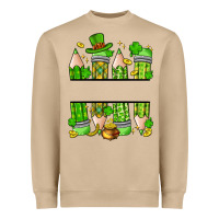 Mushroom personalized st. patrick's day pencils Heavyweight Sweatshirt - Artiststas