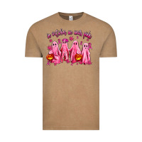 Vintage Coffee in october we wear pink ghosts Vintage Tee - AdoDesignShop