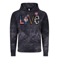 Cloud Black for the lovee of america gnome Vintage Hoodie - CowhideDigitalArt