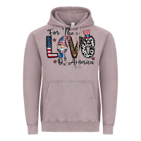 Vintage Zinc for the lovee of america gnome Vintage Hoodie - CowhideDigitalArt