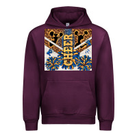 Mauve Wine Cheer Urban Hoodie - TumblerDesignByShophia