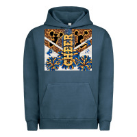 Pigment Midnight Navy Cheer Urban Hoodie - TumblerDesignByShophia