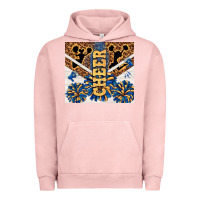 Pigment Salmon Cheer Urban Hoodie - TumblerDesignByShophia