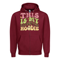Burgundy this is my hangover Zipper Hoodie - MaliasSmallBusiness