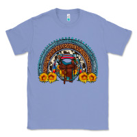 Colony Blue saddle sunflower horseshoe rainbow Classic Tee - Artiststas
