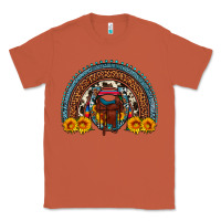 Copper saddle sunflower horseshoe rainbow Classic Tee - Artiststas