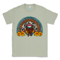 Matcha saddle sunflower horseshoe rainbow Classic Tee - Artiststas
