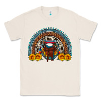 Natural saddle sunflower horseshoe rainbow Classic Tee - Artiststas
