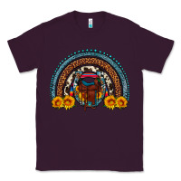 Plum saddle sunflower horseshoe rainbow Classic Tee - Artiststas