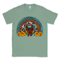 Sage saddle sunflower horseshoe rainbow Classic Tee - Artiststas