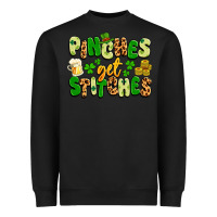 Black pinches get stitches Heavyweight Sweatshirt - Artiststas