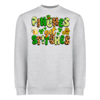 Heather Grey pinches get stitches Heavyweight Sweatshirt - Artiststas