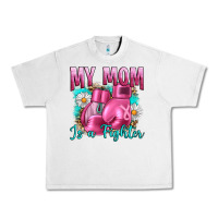 Lunar Rock Breast Cancer My Mom Is A Fighter Urban Heavy Tee - Artiststas