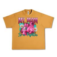 Peanut Butter Breast Cancer My Mom Is A Fighter Urban Heavy Tee - Artiststas