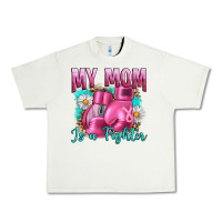 Pistachio Breast Cancer My Mom Is A Fighter Urban Heavy Tee - Artiststas