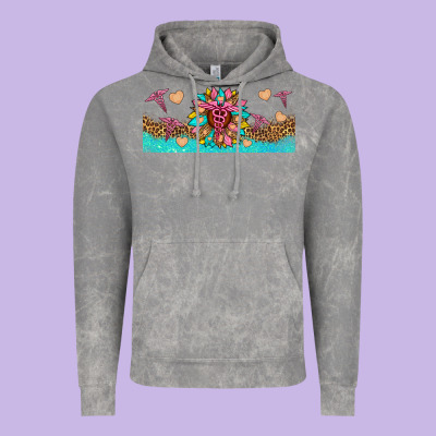 Nurse Sunflower Libbey Glass Vintage Hoodie Designed By Hra Design Shop