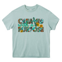 Arona created with a purpose Heavy Core Tee - texasbilliewilder