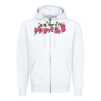 White having a menty b, cute and trendy Zipper Hoodie - MaliasSmallBusiness