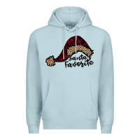 Santas Favorite Premium Hoodie | Teevron
