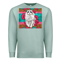 Seafoam Western Ragdoll Cat Premium Sweatshirt - LillyAllenDesigns