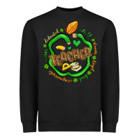 Black teacher st patrick s day Heavyweight Sweatshirt - Artiststas