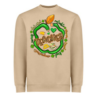 Mushroom teacher st patrick s day Heavyweight Sweatshirt - Artiststas