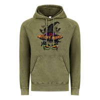 Vintage Olive withcy mama Vintage Hoodie - RacoonDesign