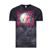 Cloud Black pink out breast cancer volleyballs Vintage Tee - AdoDesignShop