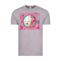 Vintage Zinc pink out breast cancer volleyballs Vintage Tee - AdoDesignShop
