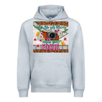 Heather Grey when life gets blurry adjust your focus Urban Hoodie - TumblerDesignByShophia