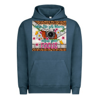 Pigment Midnight Navy when life gets blurry adjust your focus Urban Hoodie - TumblerDesignByShophia