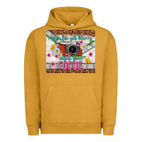 Pigment Peanut Butter when life gets blurry adjust your focus Urban Hoodie - TumblerDesignByShophia