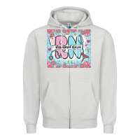 Dove Grey registered nurse rn Zipper Hoodie - MaliasSmallBusiness