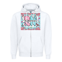 White registered nurse rn Zipper Hoodie - MaliasSmallBusiness